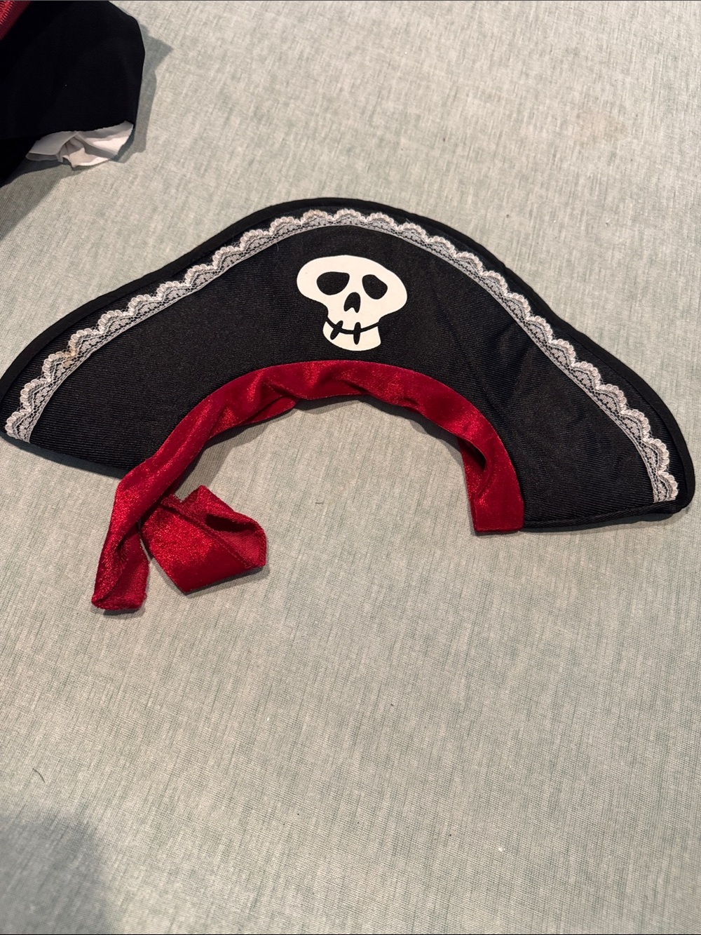 Pirate Costume Dress with Hat - Red, Black & White - Picture 10 of 10